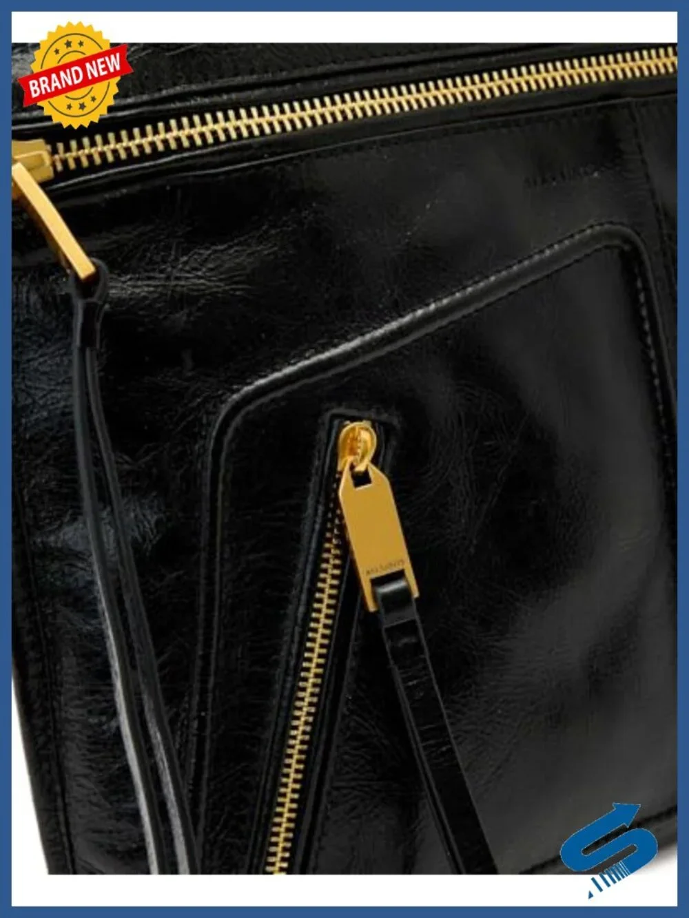 Leather Pouch Wallet for Women Compact Coin Purse